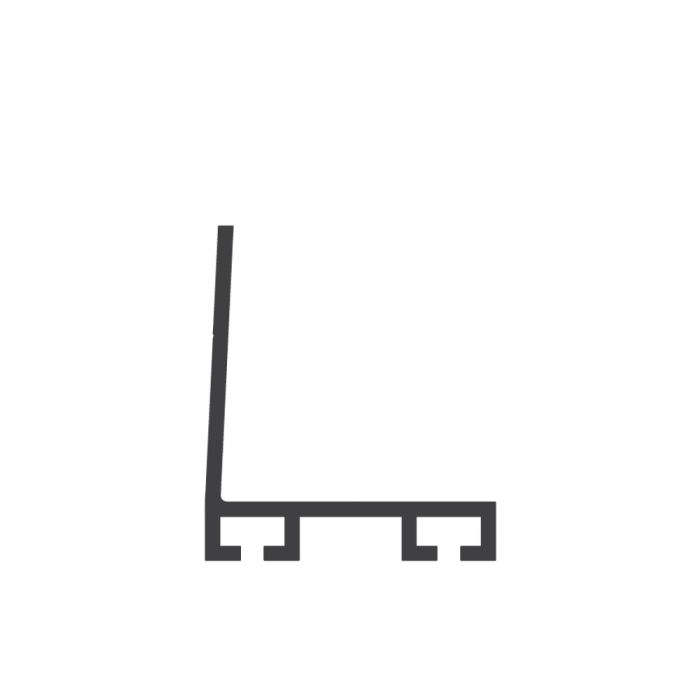 ME112-C3 Mounting Channel L-Shape 1-5/16"