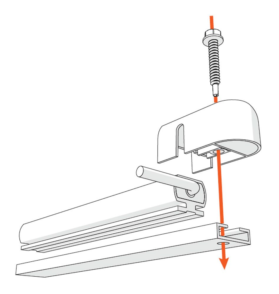 MG110-K-2E-05 Pre-Packaged Edge 5-ft. MG110, Non-Monitored, ME110-C Mounting Channel