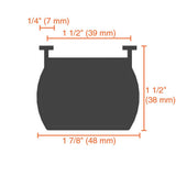 MG123-MON 2 or 4-Wire Sensing Edge (monitored) Black