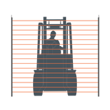 MLC-K72 Miller Edge Monitored Light Curtain 6FT.