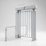 MPG-162C-C100 - MPG 42" Passage Add-On Motorized Full-Height Pedestrian Gate; Frame and top cover surfaces fully powder coated RAL 7042