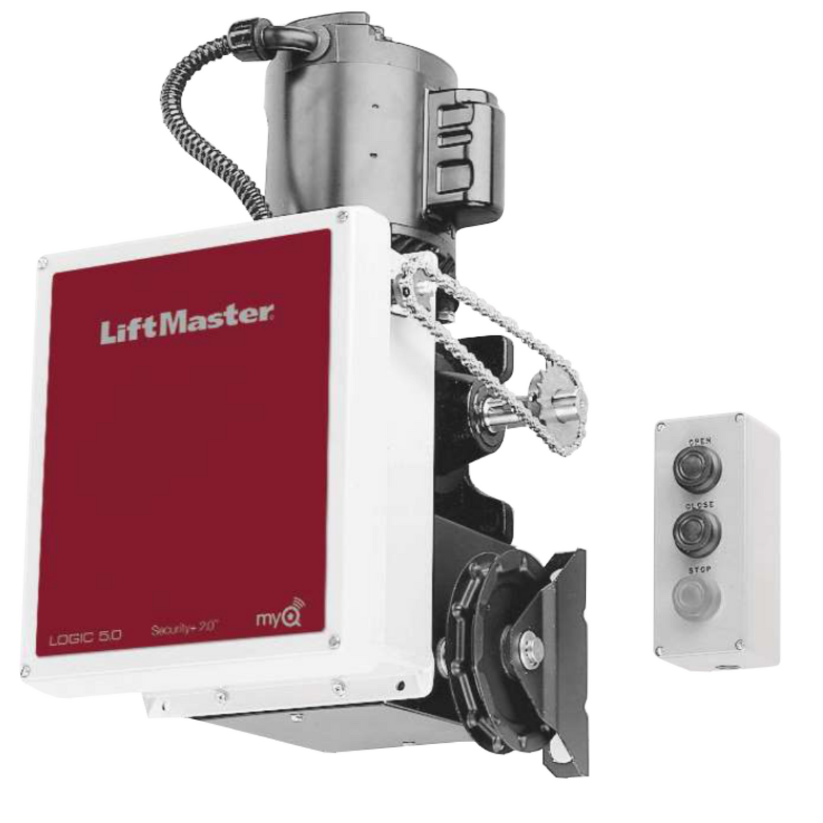 N4GH103L5LR-MC NEMA 4 Gearhead Hoist Operator, 1HP, 3 Phase, Left Hand ...
