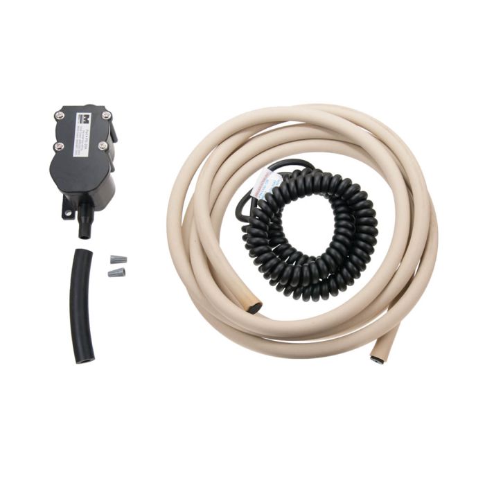 PS20K500-12C Pneumatic Door Edge System with 12-ft. Gum Rubber Hose, 12ft. Coil Cord