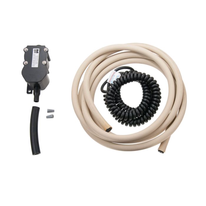 PS20K500-18C Pneumatic Door Edge System with 18-ft. Gum Rubber Hose, 12-ft. Coil Cord