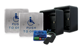 PUSH PLATE 45S-433 - Push Plate Package PBS451 + 433 mhz trx/rx + box
