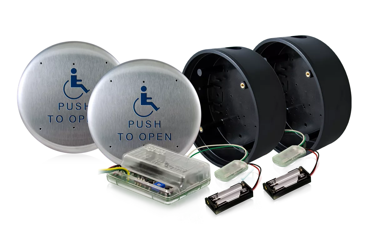 PUSH PLATE 6R-900 - Plute Plate 6R-900 Package PBR1 + 900 mhz trx/rx + box