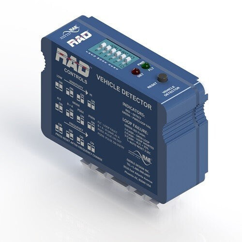 RAD-3-PI - Loop Detector, 3 channel, 4 output, 12 24 VDC or 24 VAC