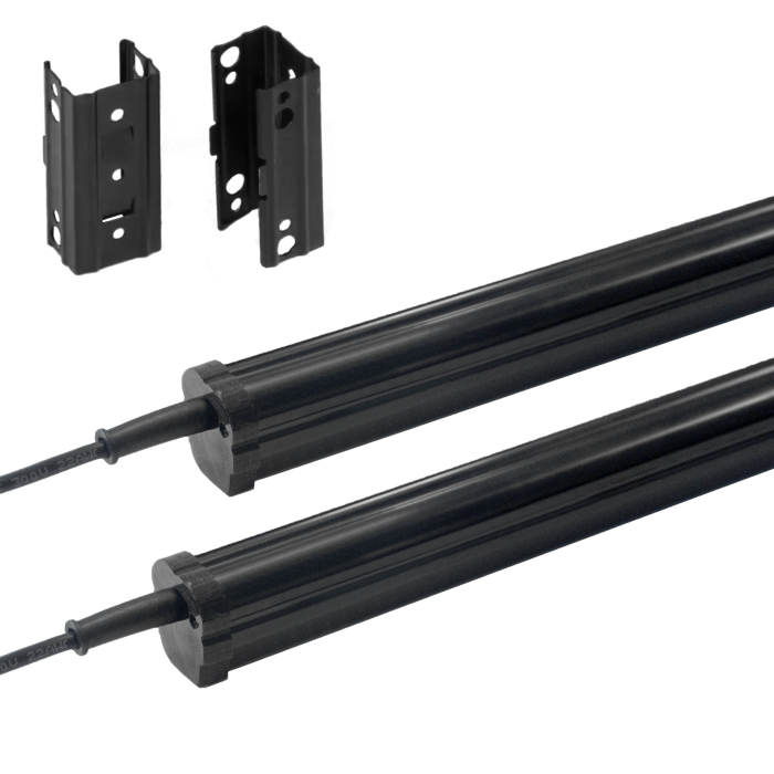 RLC-K36 Relay Light Curtain (non-monitored): 3 ft. tall, 8 beams, 32 ft. range