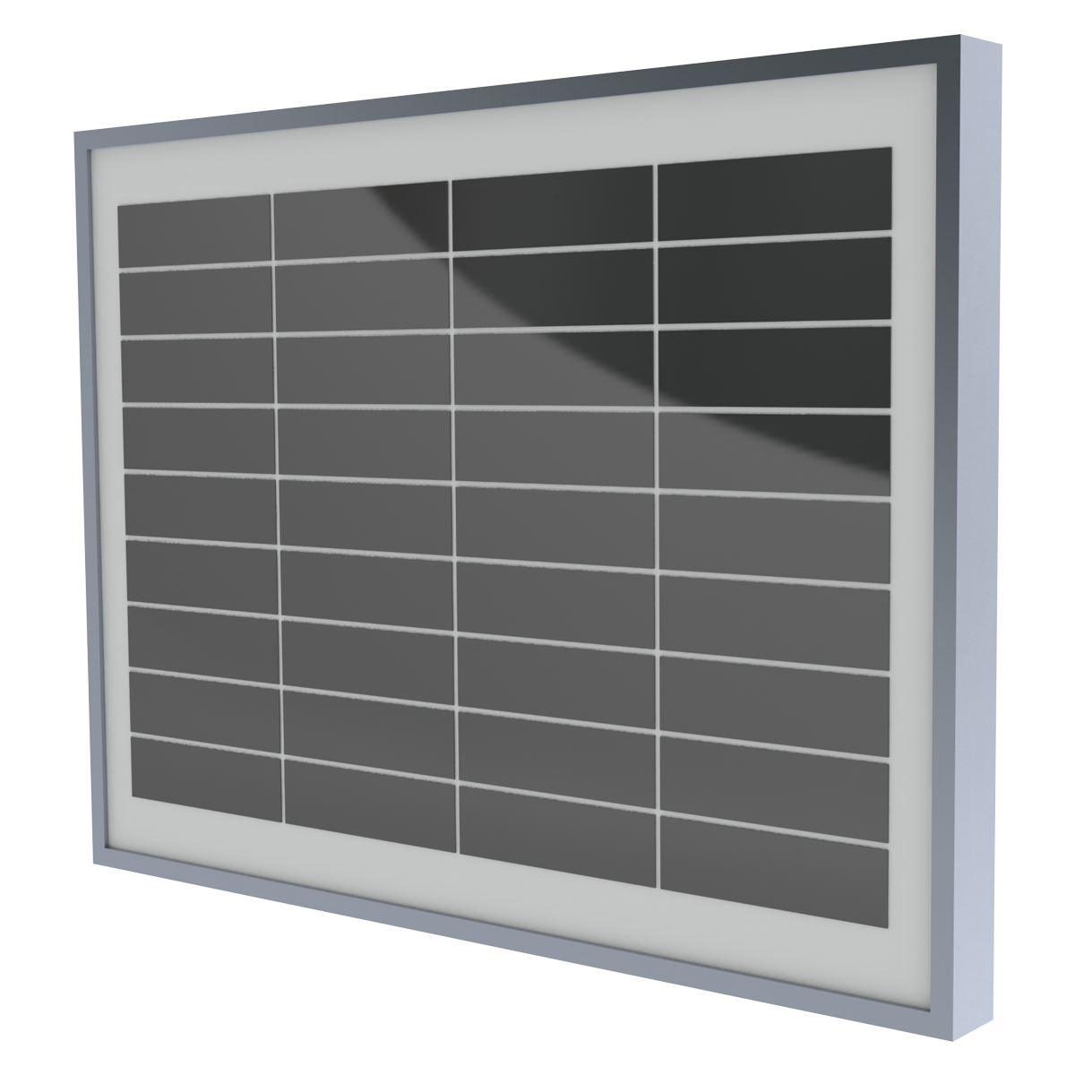 SP1012VDC-B - 10-Watt Solar Panel with Mounting Bracket