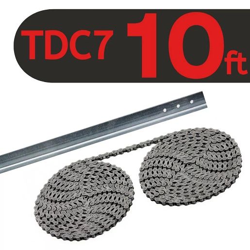 TDC7-10 Trolley Kit for Maxum TDC7 Operators 10' Rail & #48 Chain