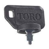 TORO-KEY-180 - Old Style Toro Key (Silver Key With Black Top)