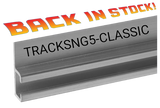 TRACKSNG5-CLASSIC LED Retainer Track, Unpainted Aluminum, Single flat 1" flange (5ft of track)